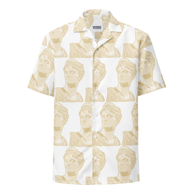 VOSRIO Select Hawaiian Unisex button shirt