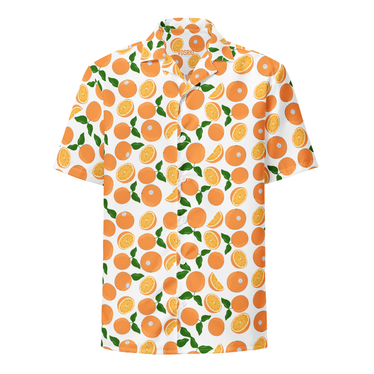 Freshly Squeezed Hawaiian Unisex button shirt