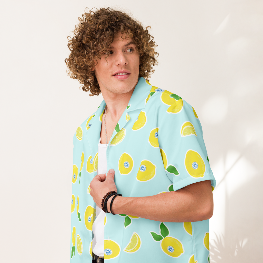 Organic Lemonia Unisex button shirt