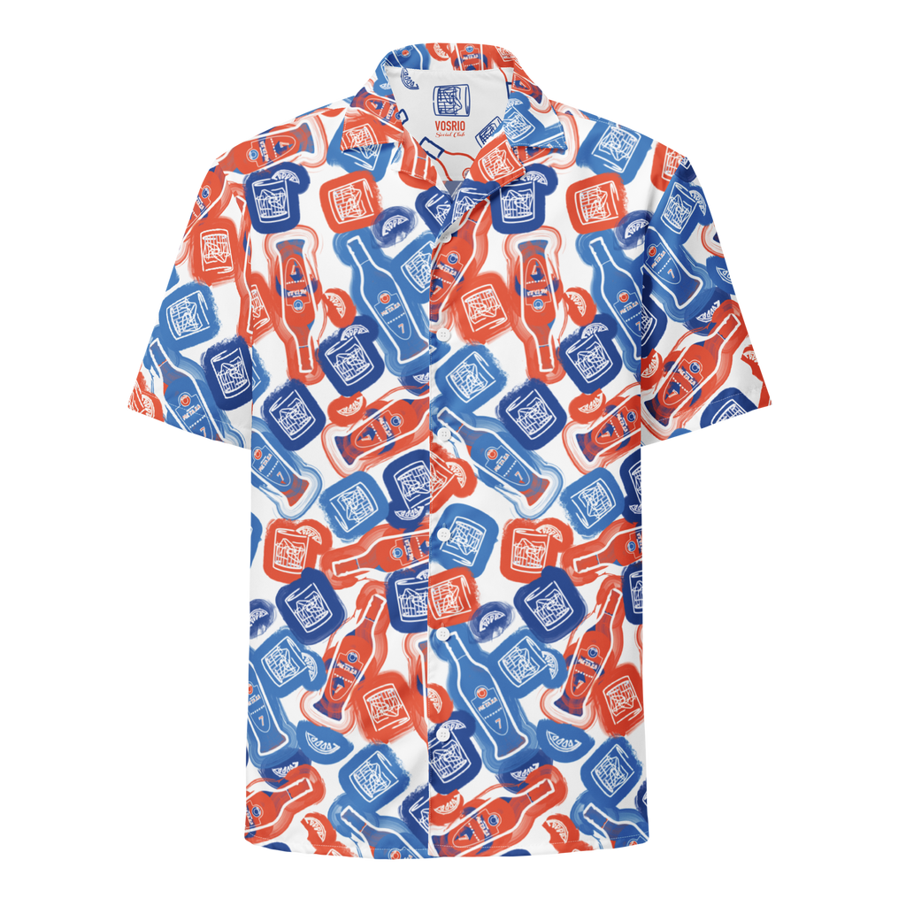 VOSRIO Social Club Unisex button shirt