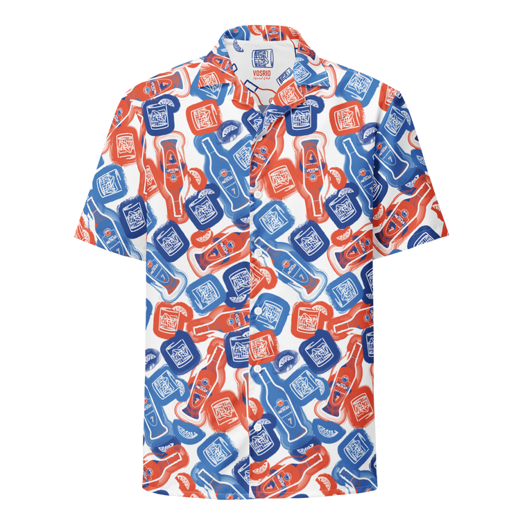 VOSRIO Social Club Unisex button shirt