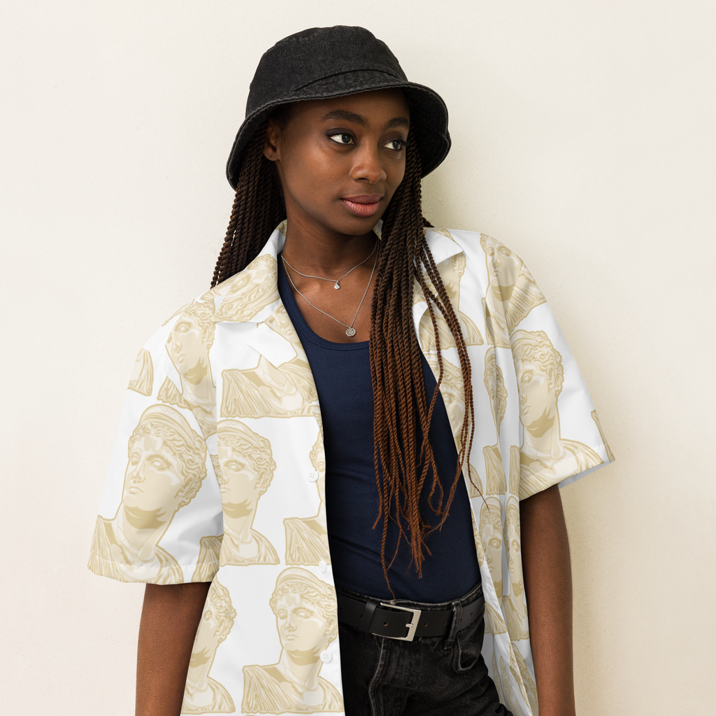 VOSRIO Select Hawaiian Unisex button shirt