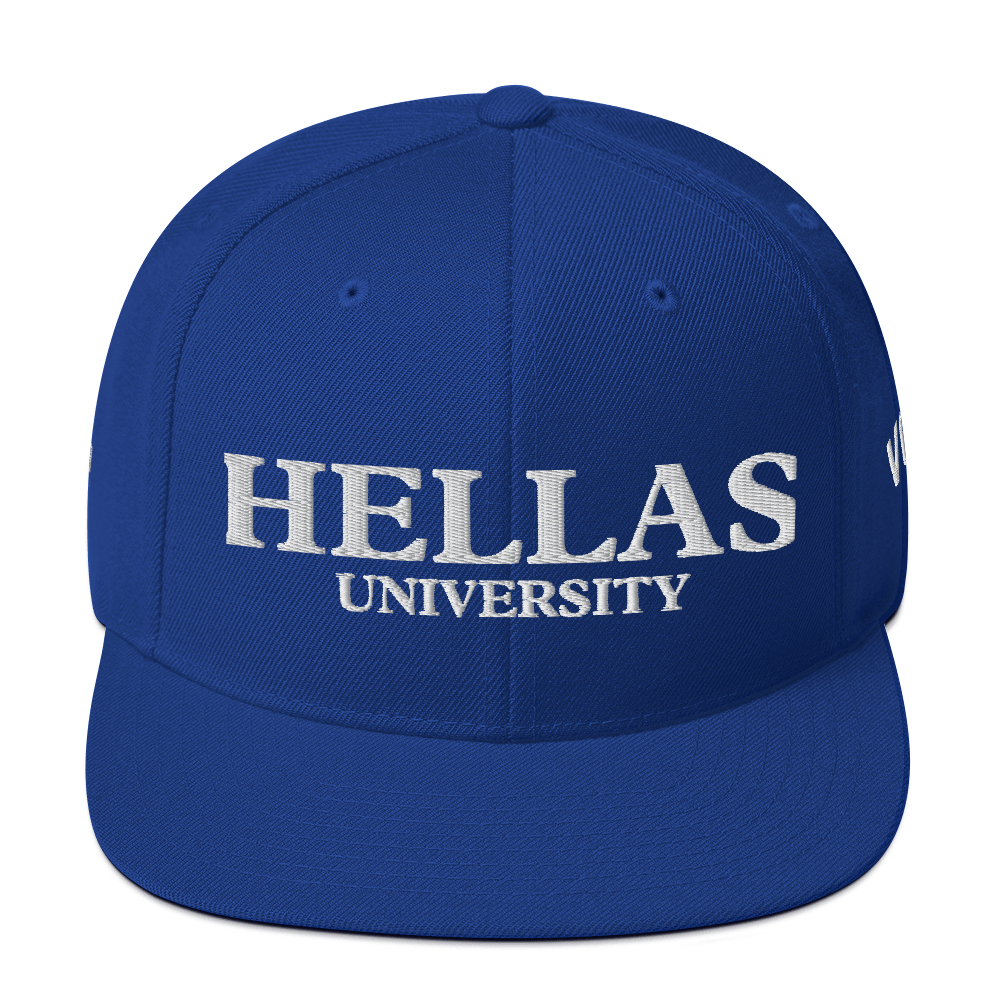 Hellas University Snapback Hat