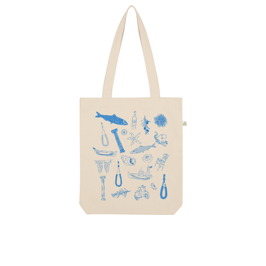 Ελληνική τσάντα Sardelles Organic Tote