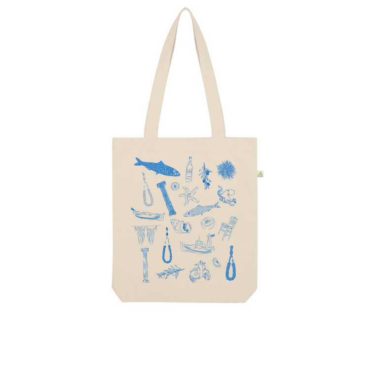 Ελληνική τσάντα Sardelles Organic Tote