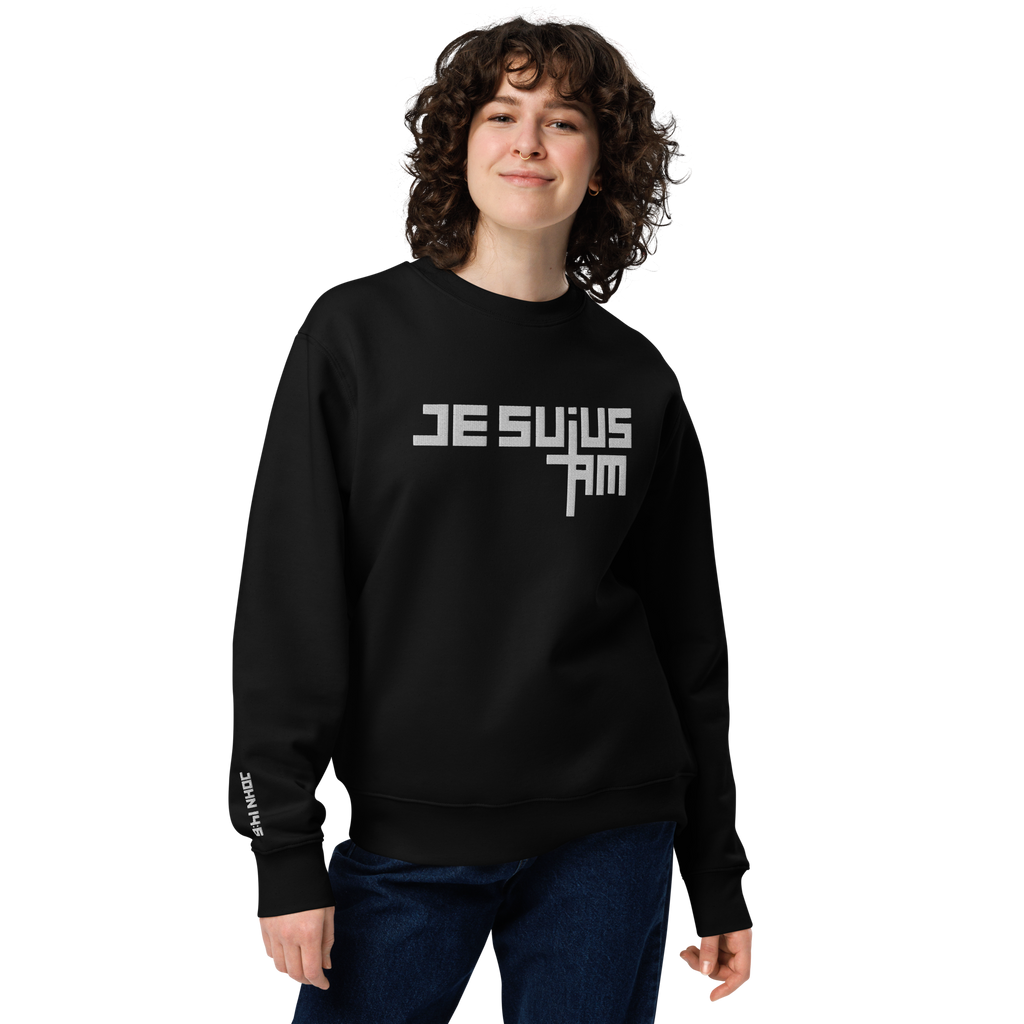 Je Suis I Am John 14:6 Unisex eco sweatshirt