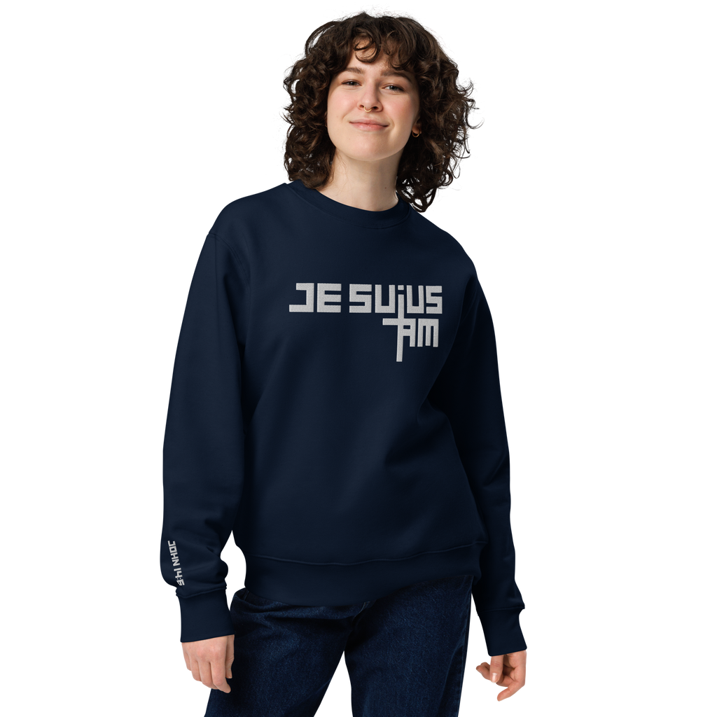 Je Suis I Am John 14:6 Unisex eco sweatshirt