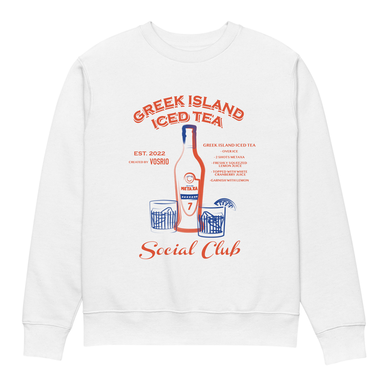 VOSRIO Social Club Unisex eco sweatshirt