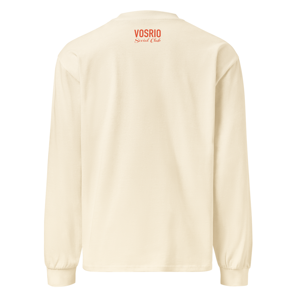 VOSRIO Social Club Premium heavyweight long sleeve shirt