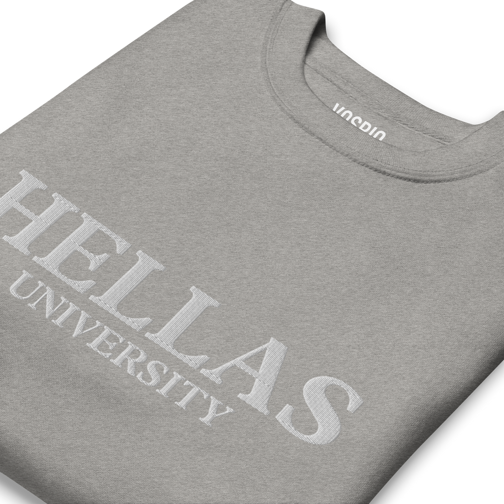 Hellas University Unisex Premium Sweatshirt