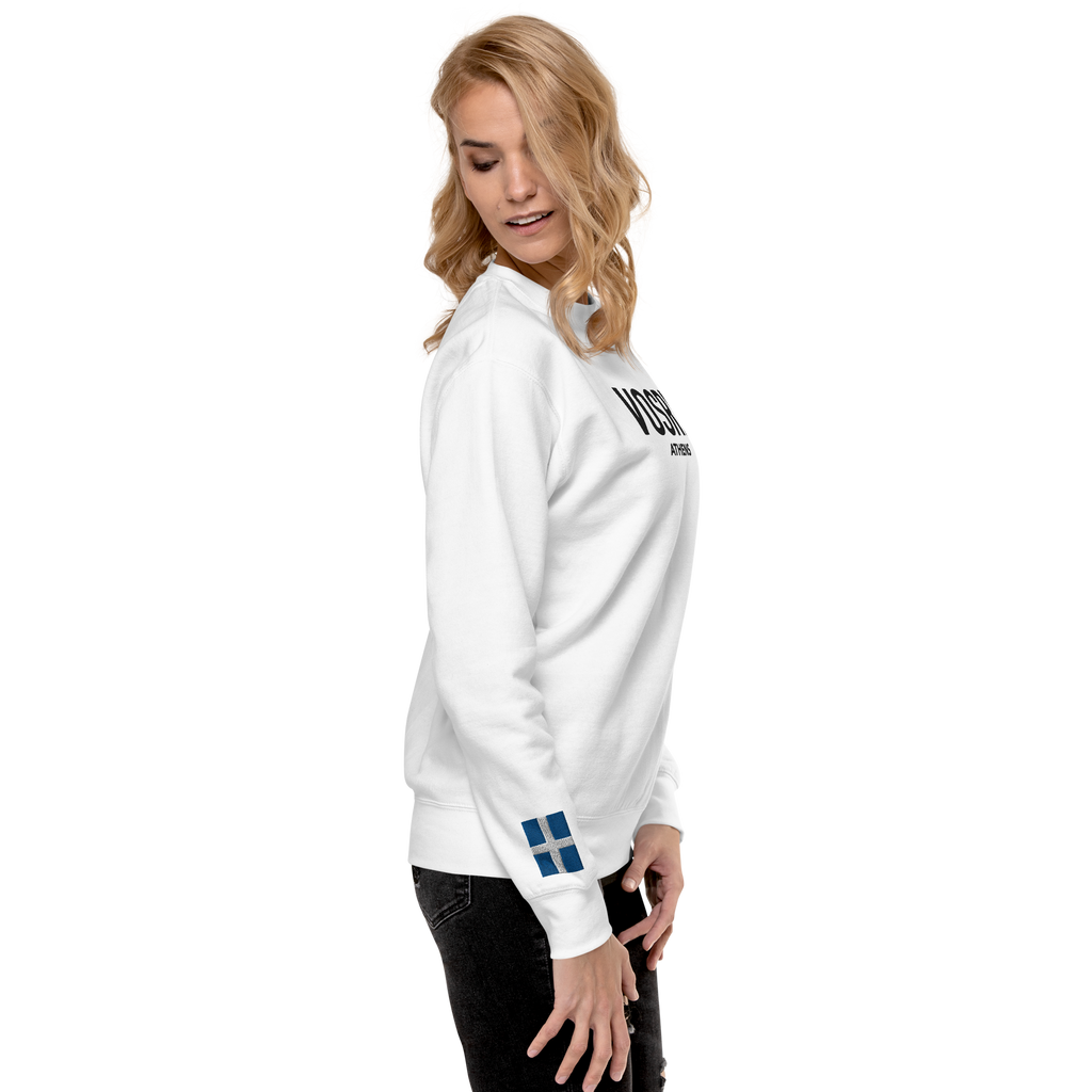 VOSRIO Athens Select Back Unisex Premium Sweatshirt