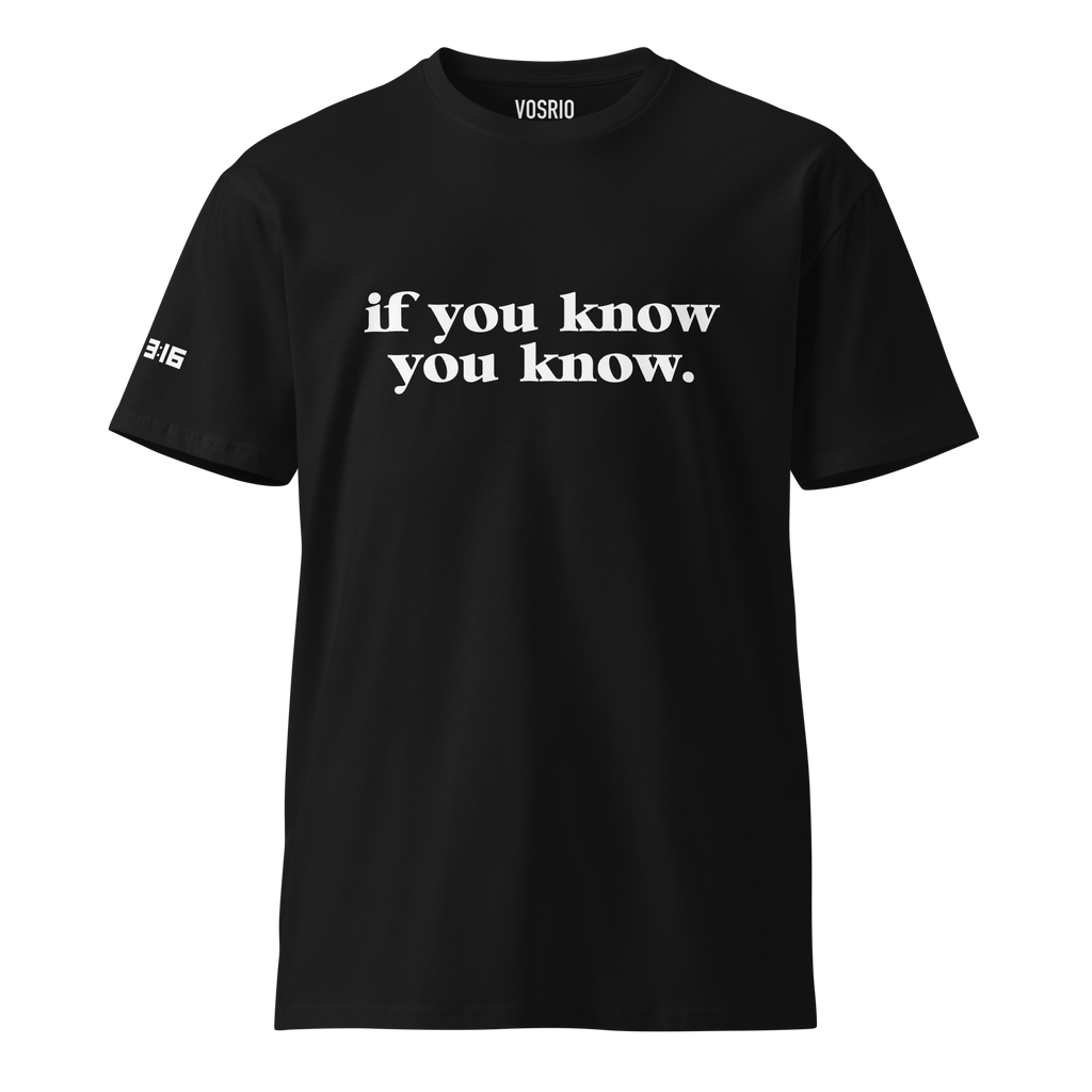 You Know What I Mean ?! Unisex premium t-shirt