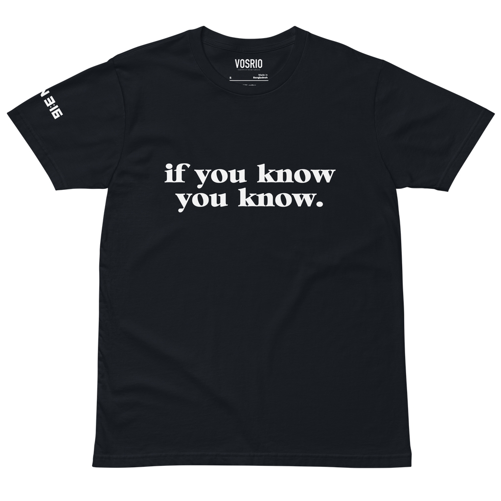 You Know What I Mean ?! Unisex premium t-shirt