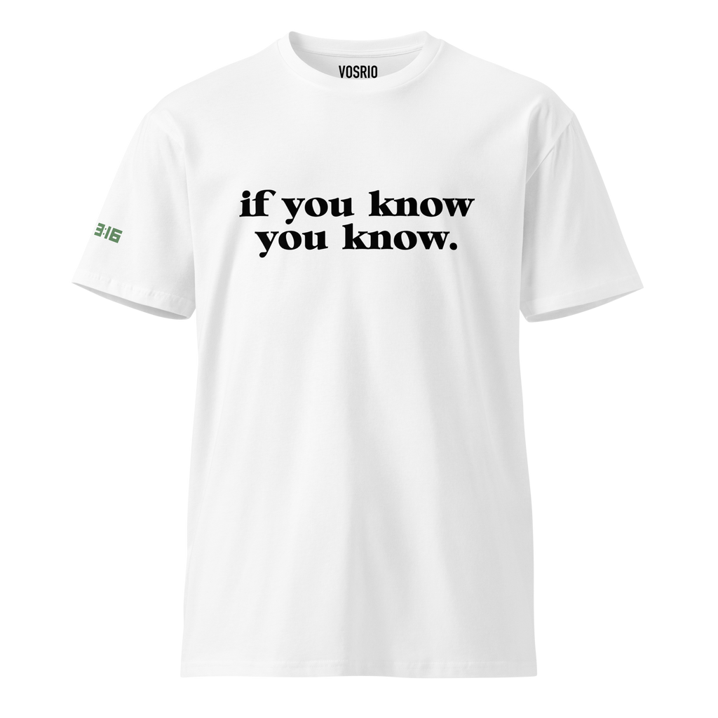 You Know What I Mean ?! Unisex premium t-shirt