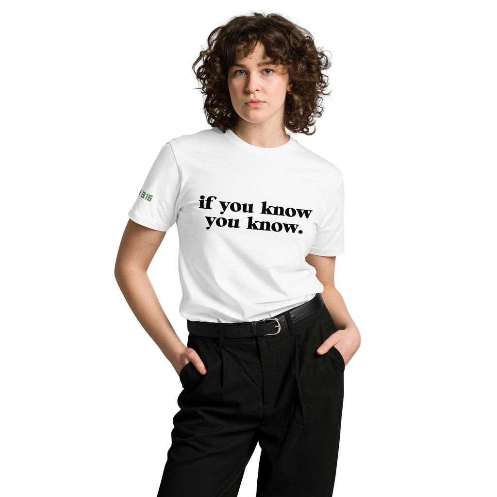 You Know What I Mean ?! Unisex premium t-shirt