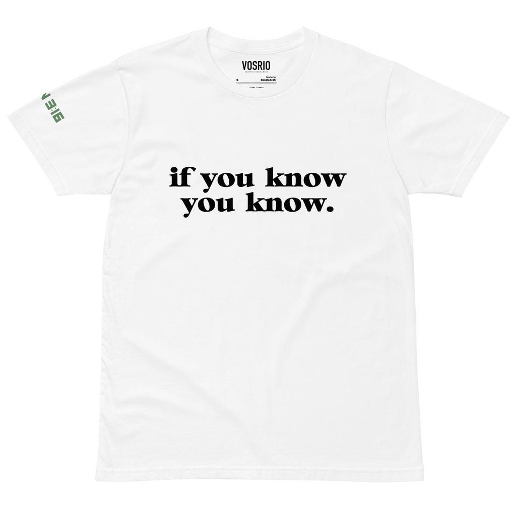 You Know What I Mean ?! Unisex premium t-shirt