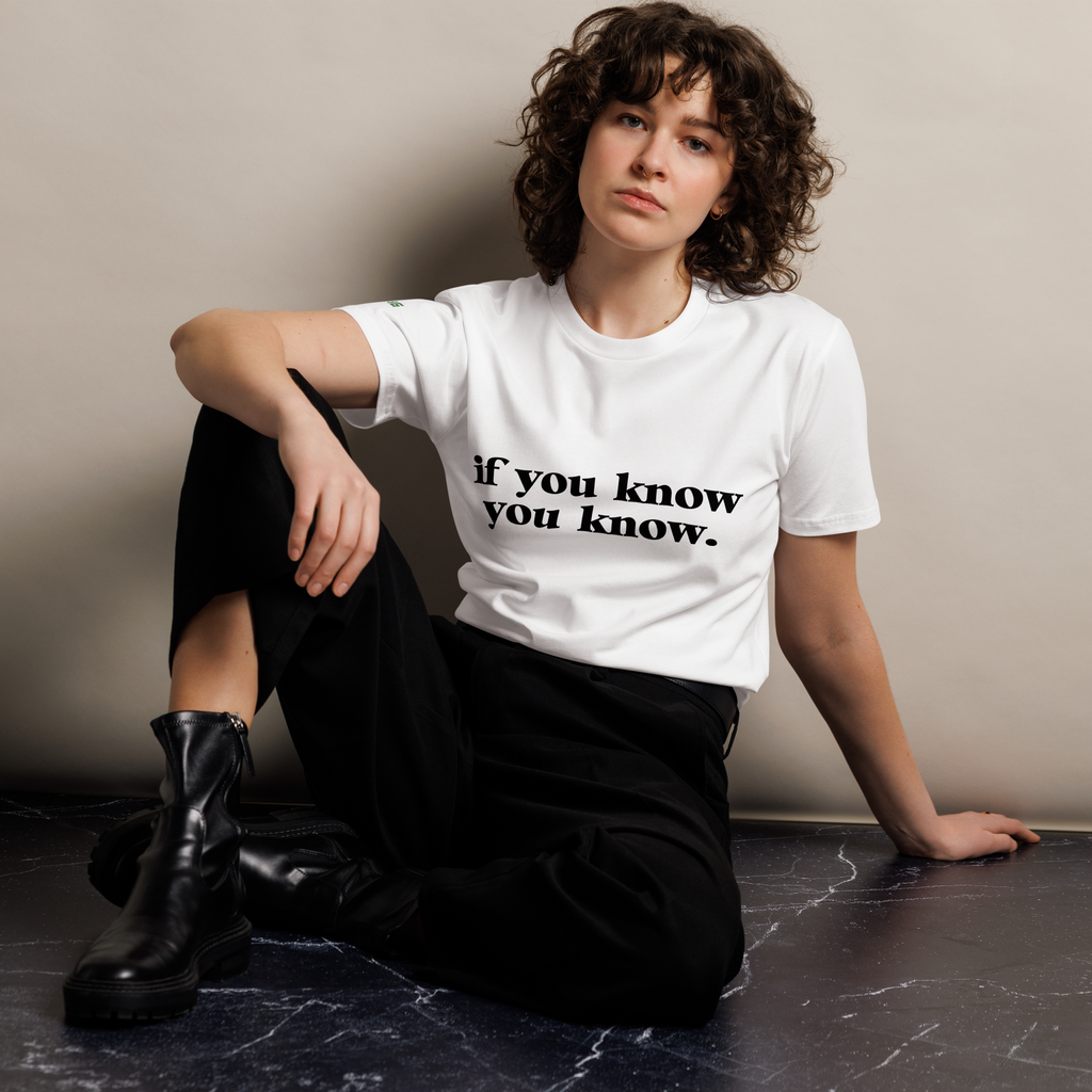 You Know What I Mean ?! Unisex premium t-shirt