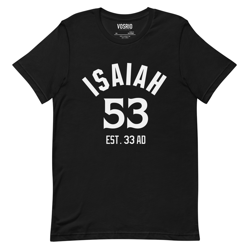 Isaiah 53 Established Unisex t-shirt