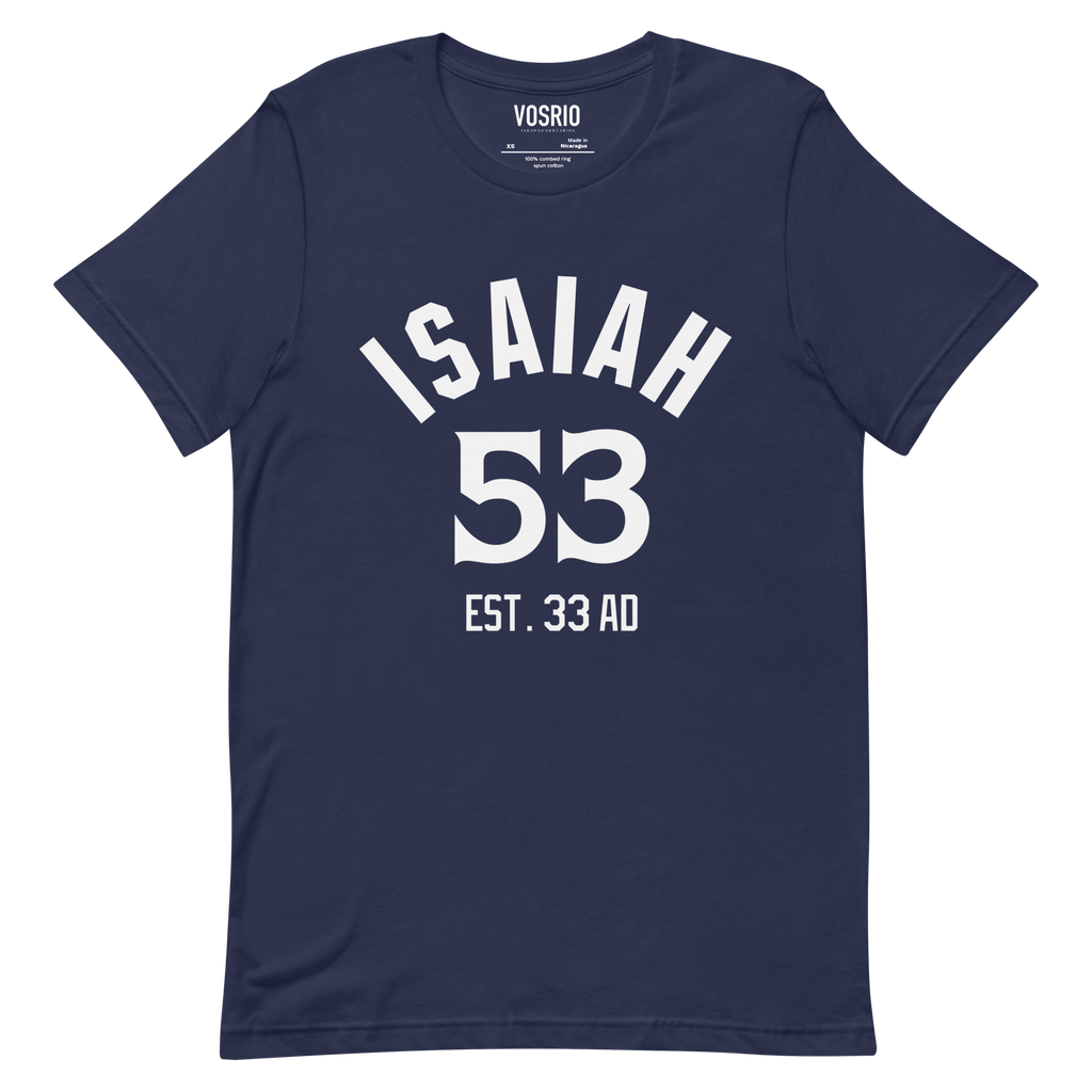 Isaiah 53 Established Unisex t-shirt