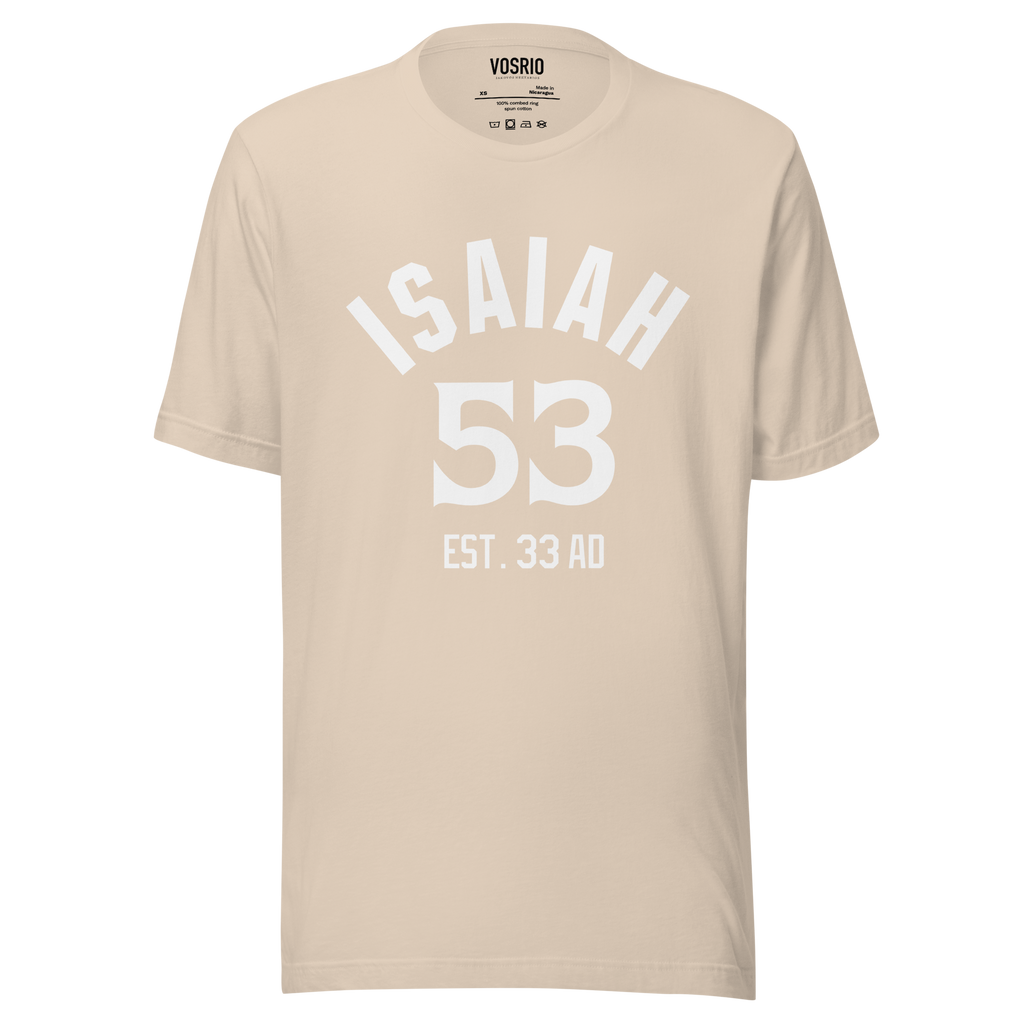 Isaiah 53 Established Unisex t-shirt