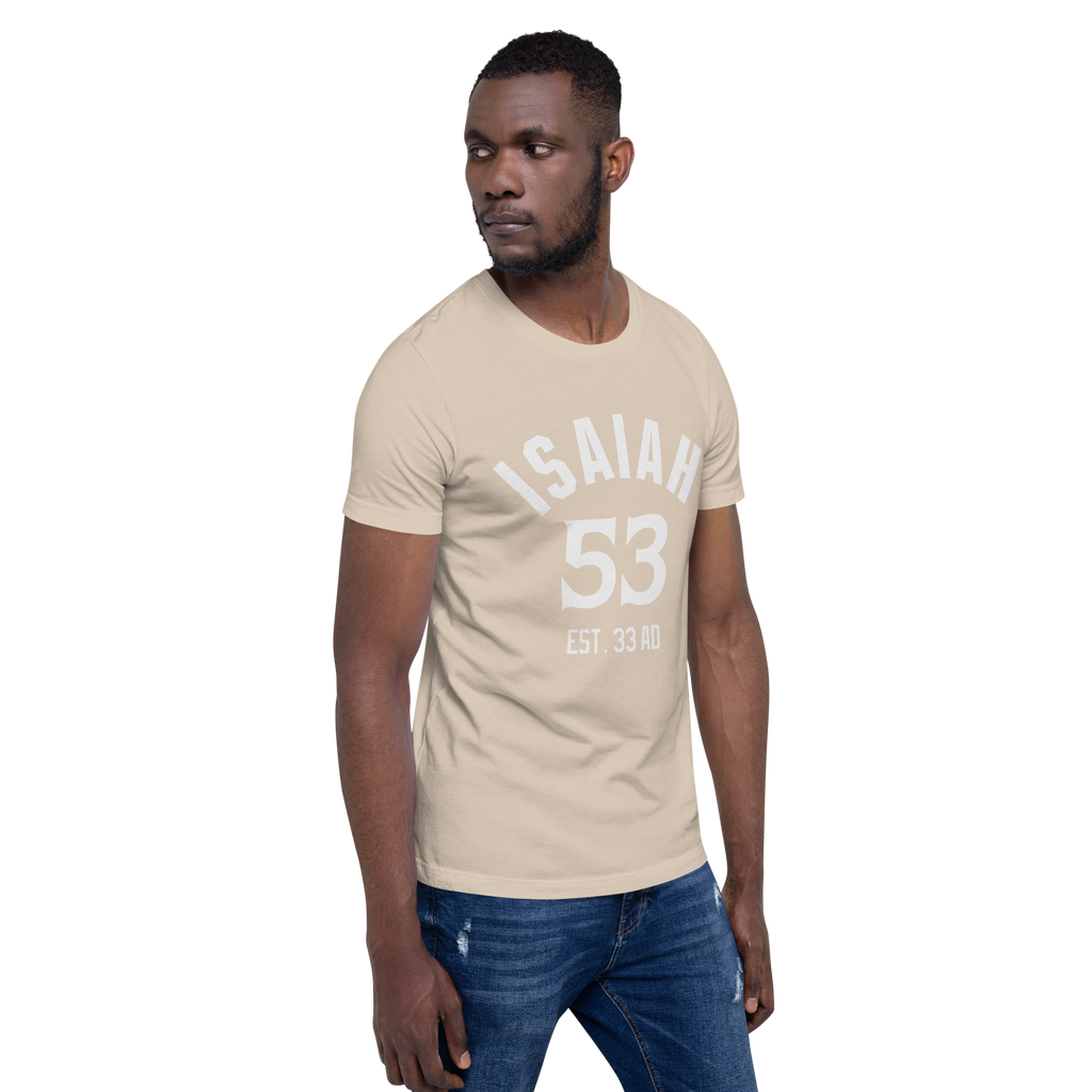 Isaiah 53 Established Unisex t-shirt