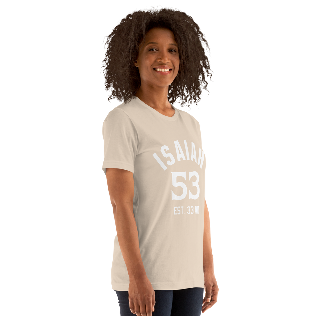 Isaiah 53 Established Unisex t-shirt