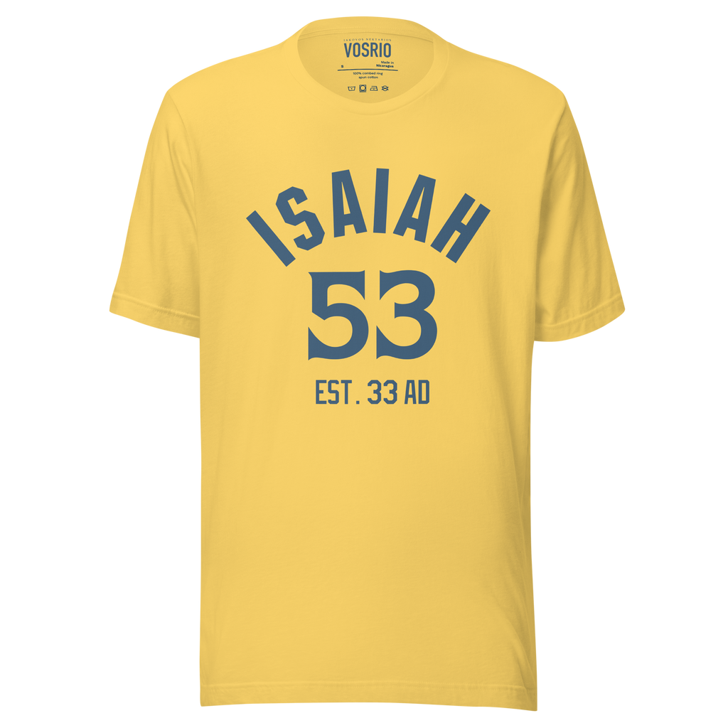 Isaiah 53 Established Unisex t-shirt