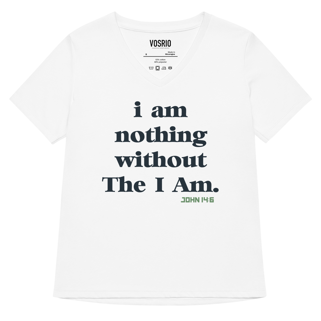 The I Am Women’s relaxed v-neck t-shirt