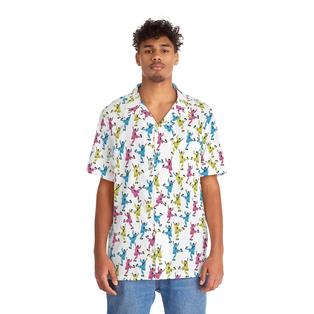 Evzones CMYK Men's Hawaiian Shirt