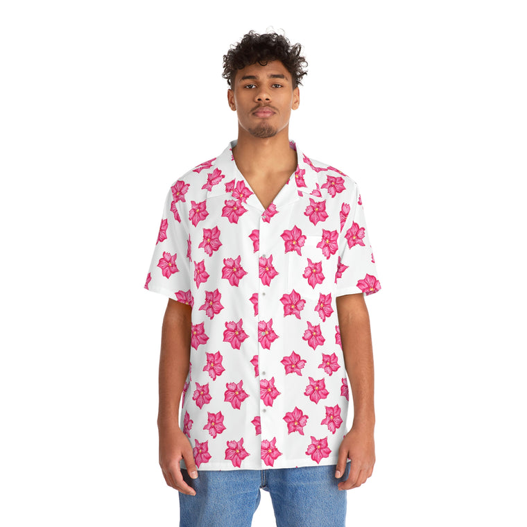 Where Were You Flower Men's Hawaiian Shirt