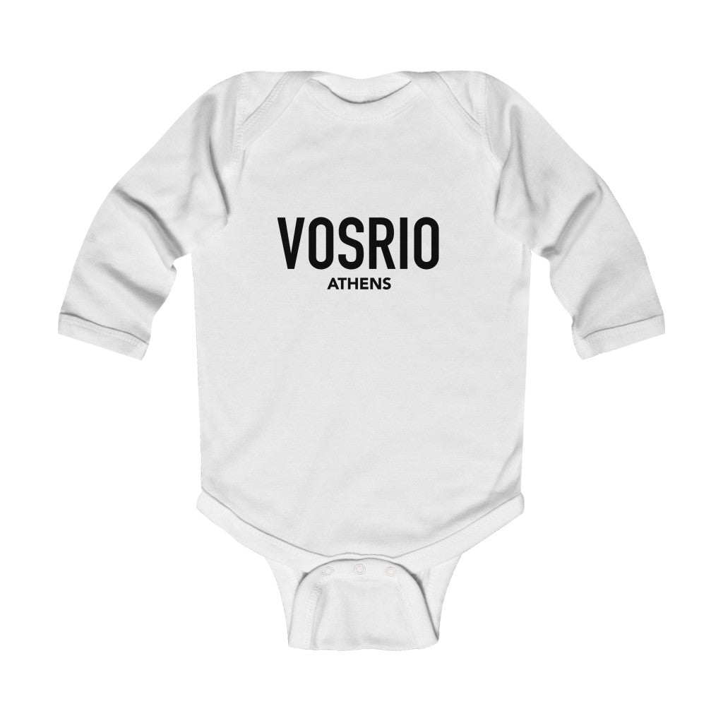 VOSRIO Athens Infant Long Sleeve Bodysuit