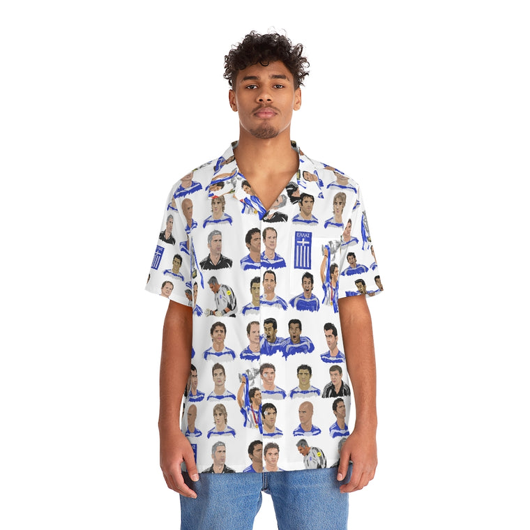 Greek Head Shots 2004 Hawaiian Shirt