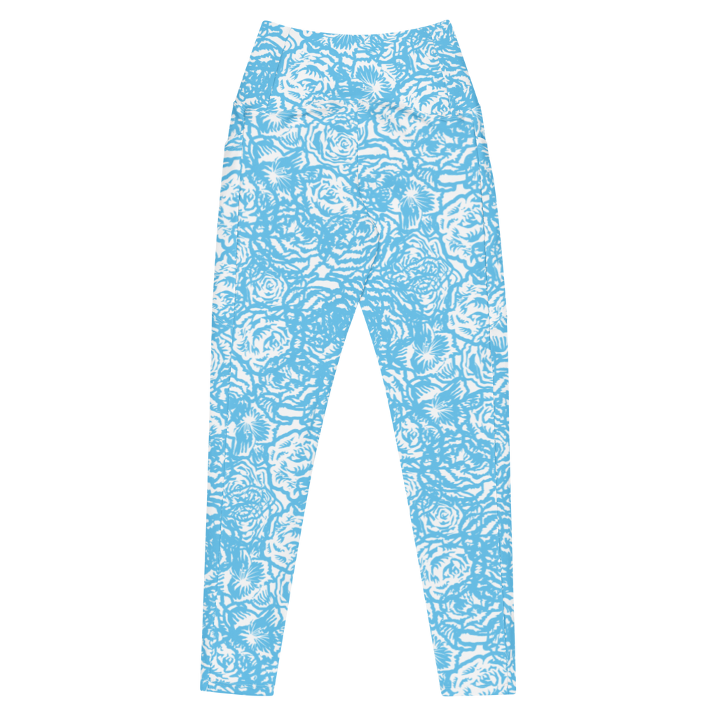 God's Louloudia Blue Leggings with pockets