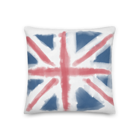 UK Water-colour Premium Pillow