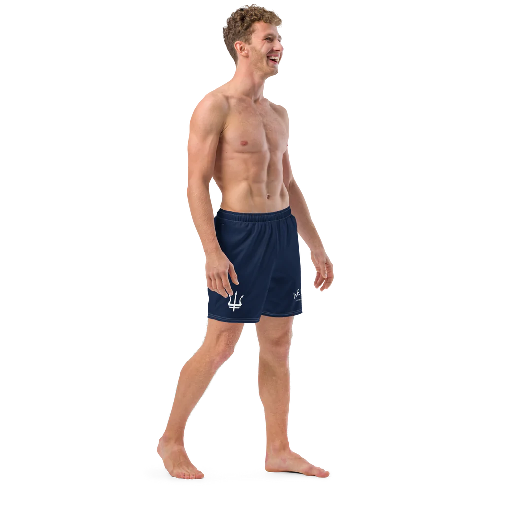 Leros Diving Academy 1991 Navy Men's swim trunks