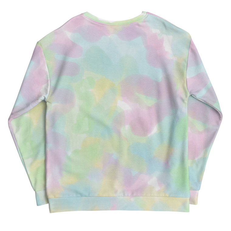 Athens Sky Tie - Dye Monastiraki Unisex Sweatshirt