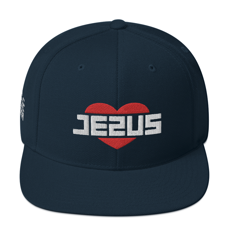 Jesus The 2 Of Us Snapback Hat