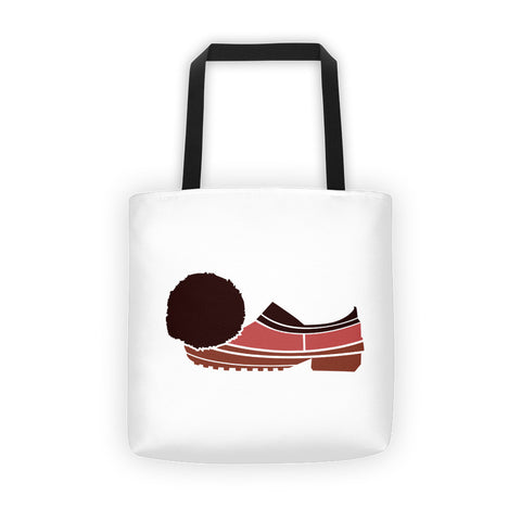 If the Shoe Fits White Tote bag