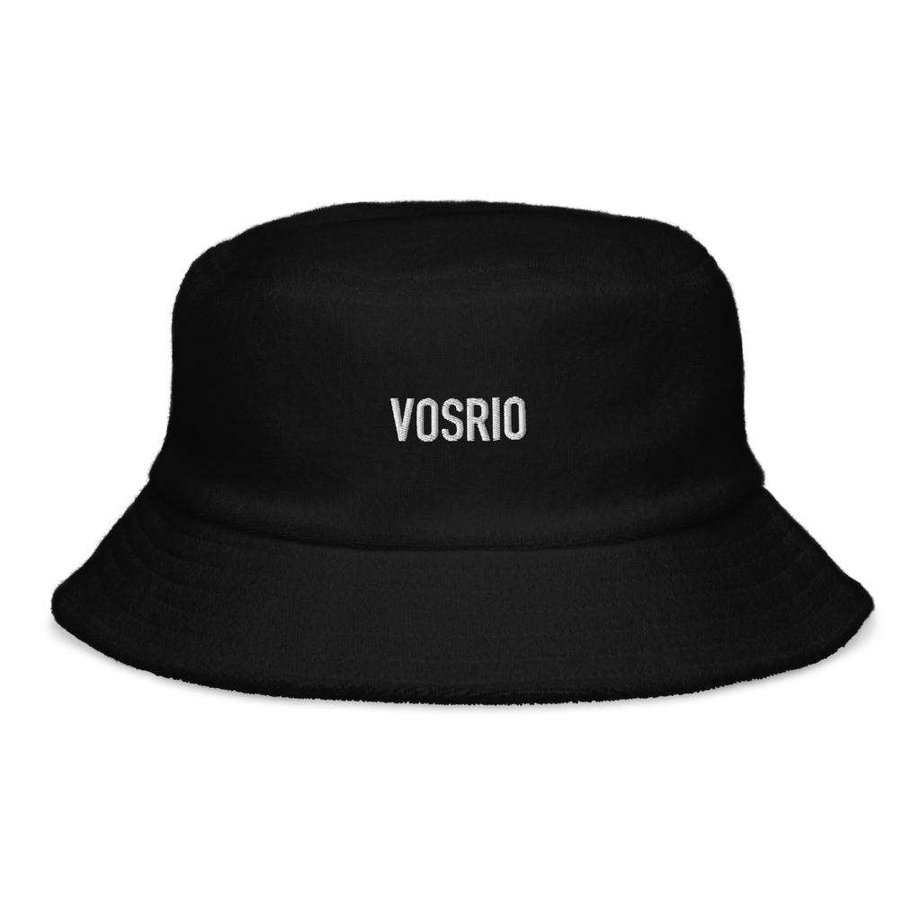 VOSRIO Terry cloth bucket hat
