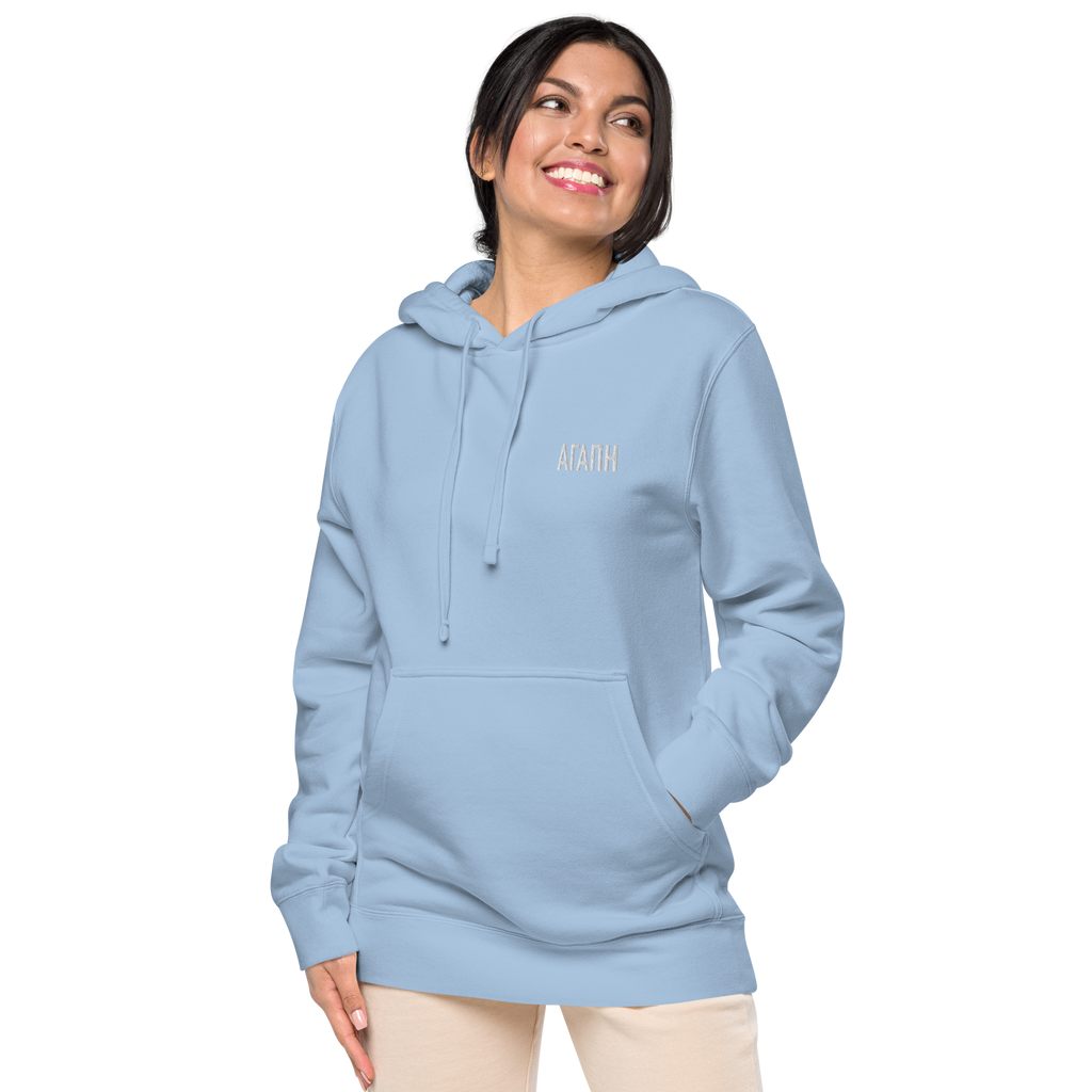 Agapi VOSRIO Unisex pigment dyed hoodie