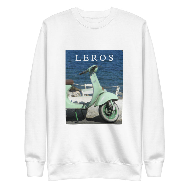 Leros Vespa Unisex Premium Sweatshirt