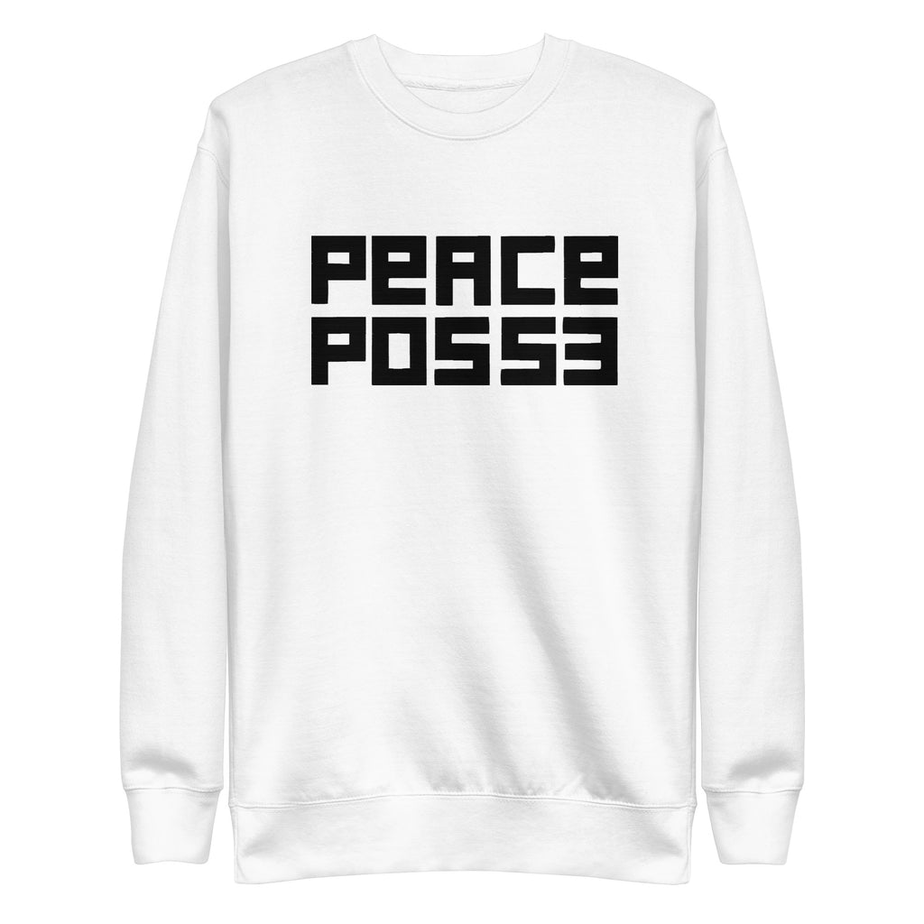 Peace Posse Embroidered Unisex Premium Sweatshirt