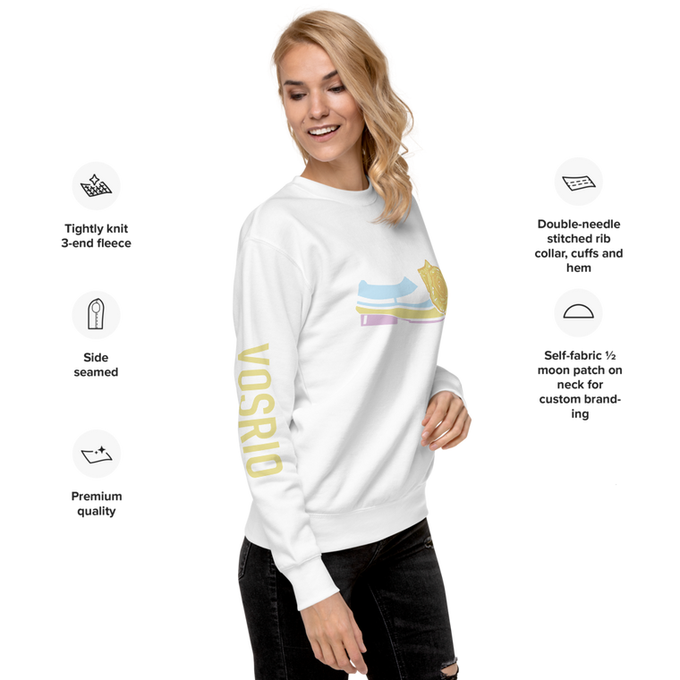 Tsaloulou Rose Unisex Premium Sweatshirt