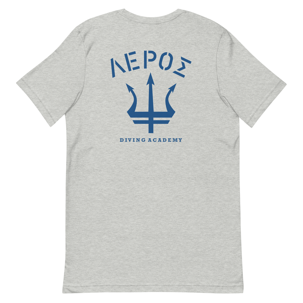 Leros Diving Academy Embroidered Unisex t-shirt