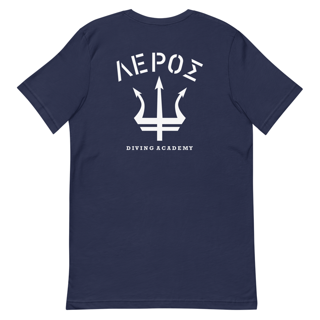 Leros Diving Academy Embroidered Unisex t-shirt